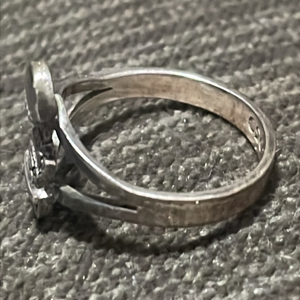 950 Sterling MEXICO INCAN TUMI AZTEC AZTECA RING Silver Fine Jewelry Size 7 VNTG - Picture 3 of 5